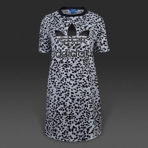Adidas Inked Boyfriend Tee Dress Multicolour for Women